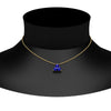 Load image into Gallery viewer, 0.30-carat-mini-3-stone-sapphire-pendant-in-FDPD1129GSABL-0.30CT-NL-YG