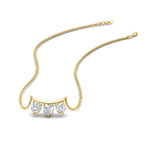 Load image into Gallery viewer, 0.30-ct-classic-trio-diamond-pendant-necklace-in-yellow-gold-FDPD11416-NL-YG