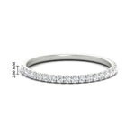 Load image into Gallery viewer, 0.30-ct-french-prong-eternity-diamond-ring-in-white-gold-FD8370-0.30CT-NL-WG-HW.jpg