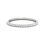 Load image into Gallery viewer, 0.30-ct-french-prong-eternity-diamond-ring-in-white-gold-FD8370-0.30CT-NL-WG.jpg