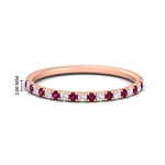 Load image into Gallery viewer, 0.30-ct-french-prong-eternity-pink-sapphire-ring-in-rose-gold-FD8370GSADRPI-0.30CT-NL-RG-HW.jpg