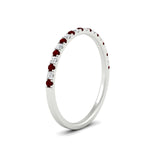 Load image into Gallery viewer, 0.30-ct-french-prong-eternity-ruby-ring-in-white-gold-FD8370GRUDRANGLE2-0.30CT-NL-WG.jpg