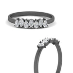 Load image into Gallery viewer, 0.35 Carat 7 Stone Wedding Band Diamond Teardrop