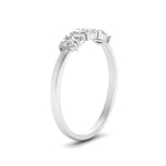 Load image into Gallery viewer, 0.35 Carat 7 Stone Wedding Band Diamond Teardrop