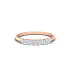 Load image into Gallery viewer, Septet Princess Cut Wedding Band