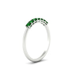 Load image into Gallery viewer, Septet Princess Cut Wedding Band