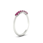 Load image into Gallery viewer, Septet Princess Cut Wedding Band