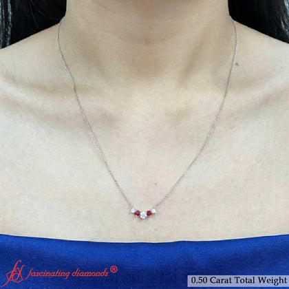 0.50-Carat-Five-Stone-Round-Diamond-Pendant-Necklace-FDPD11130RO