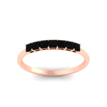 Load image into Gallery viewer, https://cdn.fascinatingdiamonds.com/FDWB179/0.50-carat-Princess-cut-7-stone-black-diamond-wedding-band-in-rose-gold-fdwb179prgblackangle5-0.50ct-nl-rg.jpg
