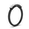 Load image into Gallery viewer, Half Carat Princess Cut 7 Stone Wedding Band