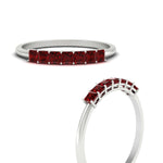 Load image into Gallery viewer, https://cdn.fascinatingdiamonds.com/FDWB179/0.50-carat-Princess-cut-7-stone-ruby-wedding-band-in-white-gold-fdwb179prgrudrangle3-0.50ct-nl-wg.jpg