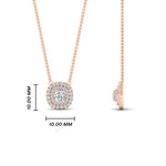 Load image into Gallery viewer, 0.50-carat-cushion-cut-double-halo-diamond-pendant-in-FDPD11146-NL-RG