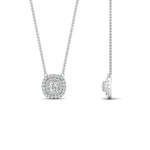 Load image into Gallery viewer, 0.50-carat-cushion-cut-double-halo-diamond-pendant-in-FDPD11146-NL-WG