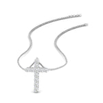 Load image into Gallery viewer, simple-prong-cross-pendant-fdpd10825-0.50-ct-fancy-1-wg