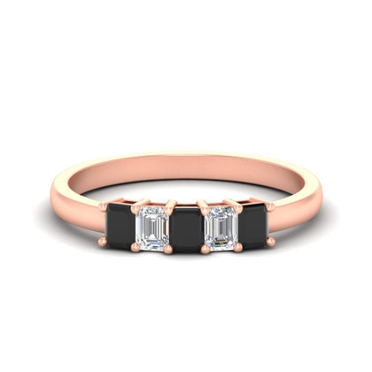emerald-cut-0.5-ct-five-stone-anniversary-band-in-rose-gold-fdwb8008emsleep-0.50ct-nl-rg