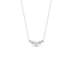 Load image into Gallery viewer, 0.50-carat-five-stone-round-diamond-pendant-necklace-in-FD-PD11130RO-0.50CT-NL-WG