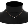 Load image into Gallery viewer, 0.50-carat-five-stone-round-diamond-pendant-necklace-with-black-diamond-in-FD-PD11130ROGBLACK-0.50CT-NL-RG