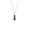 Load image into Gallery viewer, 0.50-carat-graduated-3-stone-emerald-necklace-in-rose-gold-FDPD11293GEMGRANGLE1-0.50CT-NL-RG_241dfba8-469e-40b1-879c-fdca818250bc.jpg?v=1752569865