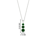 Load image into Gallery viewer, 0.50-carat-graduated-3-stone-emerald-necklace-in-white-gold-FDPD11293GEMGRANGLE1-0.50CT-NL-WG-HW_27090630-e8b8-43c9-8c4b-18162cf9200e.jpg?v=1752569865