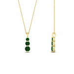 Load image into Gallery viewer, 0.50-carat-graduated-3-stone-emerald-necklace-in-yellow-gold-FDPD11293GEMGRANGLE2-0.50CT-NL-YG_c02d0f4a-c1f9-4d85-868d-cba9db4fa0f8.jpg?v=1752569864