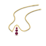 Load image into Gallery viewer, 0.50-carat-graduated-3-stone-pink-sapphire-necklace-in-yellow-gold-FDPD11293GSADRPI-0.50CT-NL-YG_ef710e23-3edf-494e-9636-03c77a46fa2d.jpg?v=1752569865