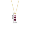 Load image into Gallery viewer, 0.50-carat-graduated-3-stone-pink-sapphire-necklace-in-yellow-gold-FDPD11293GSADRPIANGLE1-0.50CT-NL-YG-HW_15c33ec8-a3c2-4531-8a7a-a720f36b2a07.jpg?v=1752569865