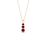 Load image into Gallery viewer, 0.50-carat-graduated-3-stone-ruby-necklace-in-rose-gold-FDPD11293GRUDRANGLE1-0.50CT-NL-RG_cb813b33-c73e-4ec0-9963-579416d76d10.jpg?v=1752569864