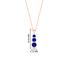 Load image into Gallery viewer, 0.50-carat-graduated-3-stone-sapphire-necklace-in-rose-gold-FDPD11293GSABLANGLE1-0.50CT-NL-RG-HW_21299161-be0c-4971-8759-d1608fe1f610.jpg?v=1752569864