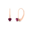 Load image into Gallery viewer, 0.50-carat-heart-shape-pink-sapphire-stud-leverback-earrings-in-rose-gold-FDEAR9225HTGSADRPI-0.50 CT-NL-RG