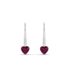 Load image into Gallery viewer, 0.50-carat-heart-shape-pink-sapphire-stud-leverback-earrings-in-white-gold-FDEAR9225HTGSADRPI-0.50 CT-NL-WG