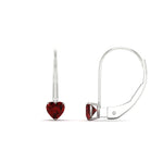 Load image into Gallery viewer, 0.50-carat-heart-shape-ruby-stud-leverback-earrings-in-white-gold-FDEAR9225HTGRUDR-0.50 CT-NL-WG