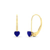 Load image into Gallery viewer, 0.50-carat-heart-shape-sapphire-stud-leverback-earrings-in-yellow-gold-FDEAR9225HTGSABL-0.50 CT-NL-YG