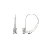 Load image into Gallery viewer, 0.50-carat-lever-back-emerald-diamond-studs-earrings-in-white-gold-FD-EAR9225EM-0.50 CT-NL-WG