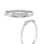 Load image into Gallery viewer, 0.50-carat-petite-heart-diamond-stacking-wedding-band-in-white-gold-FD9600HTBANGLE3-0.50CT-NL-WG