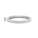 Load image into Gallery viewer, 0.50-carat-princess-cut-v-prong-diamond-eternity-band-in-white-gold-FD10247PRB-0.50CT-NL-WG-HW