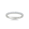 Load image into Gallery viewer, 0.50-carat-princess-cut-v-prong-diamond-eternity-band-in-white-gold-FD10247PRBANGLE5-0.50CT-NL-WG