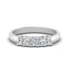 Load image into Gallery viewer, 0.50-carat-radiant-cut-five-stone-wedding-band-in-white-gold-FD8008RABHAND-0.50CT-NL-WG.jpg