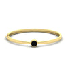 Load image into Gallery viewer, Minimalist Solitaire Bangle Bracelet