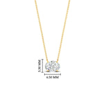 Load image into Gallery viewer, 0.50-ct-east-west-oval-solitaire-pendantin-fdpd10700ovangle1-0.50ct-nl-yg-hw