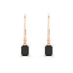 Load image into Gallery viewer, 0.50-ct-emerald-cut-black-diamond-drop-earrings-in-rose-gold-fdear11236emgblackangle2-0.50ct-nl-rg.jpg?v=1765364312