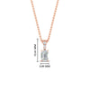 Load image into Gallery viewer, 0.50-ct-emerald-cut-diamond-necklace-with-pave-bail-in-rose-gold-fdpd11636emangle1-6X4mm-nl-rg-hw.jpg?v=1769514555