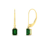 Load image into Gallery viewer, 0.50-ct-emerald-cut-emerald-drop-earrings-in-yellow-gold-fdear11236emgemgrangle1-0.50ct-nl-yg.jpg?v=1765364312