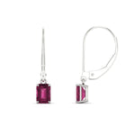 Load image into Gallery viewer, 0.50-ct-emerald-cut-pink-sapphire-drop-earrings-in-white-gold-fdear11236emgsadrpiangle4-0.50ct-nl-wg.jpg?v=1765364312