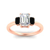 Load image into Gallery viewer, 0.50-ct-emerald-cut-three-stone-black-diamond-engagement-ring-in-rose-gold-fdenr9299emgblackangle5-0.50ct-nl-rg.jpg