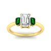 Load image into Gallery viewer, 0.50-ct-emerald-cut-three-stone-emerald-engagement-ring-in-yellow-gold-fdenr9299emgemgrangle5-0.50ct-nl-yg.jpg
