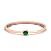 Load image into Gallery viewer, Minimalist Solitaire Bangle Bracelet