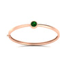 Load image into Gallery viewer, Minimalist Solitaire Bangle Bracelet