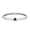 Load image into Gallery viewer, Minimalist Solitaire Bangle Bracelet