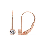 Load image into Gallery viewer, 0.50-ct-lever-back-bezel-set-round-diamond-earrings-in-rose-gold-FDEAR11589RO-0.50-CT-ANGLE3-RG?v=1755863039