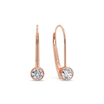 Load image into Gallery viewer, 0.50-ct-lever-back-bezel-set-round-diamond-earrings-in-rose-gold-FDEAR11589RO-0.50-CT-ANGLE5-RG?v=1755863039